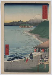36 Views of Mount Fuji - #19. The Seven-Ri Beach